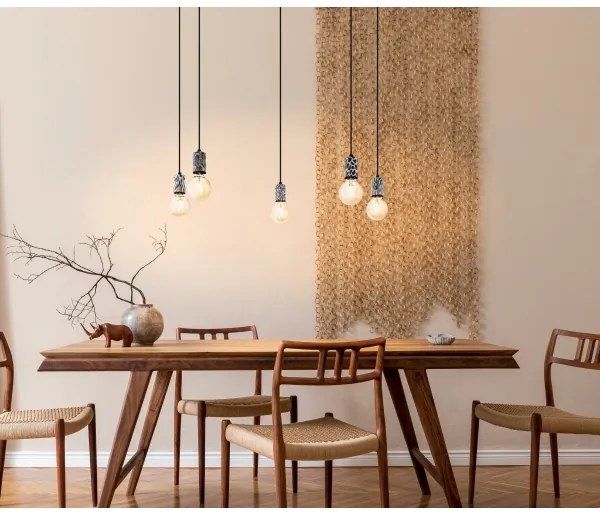 Eglo 43314 - Lampada a sospensione con cavo COULSDON 5xE27/10W/230V