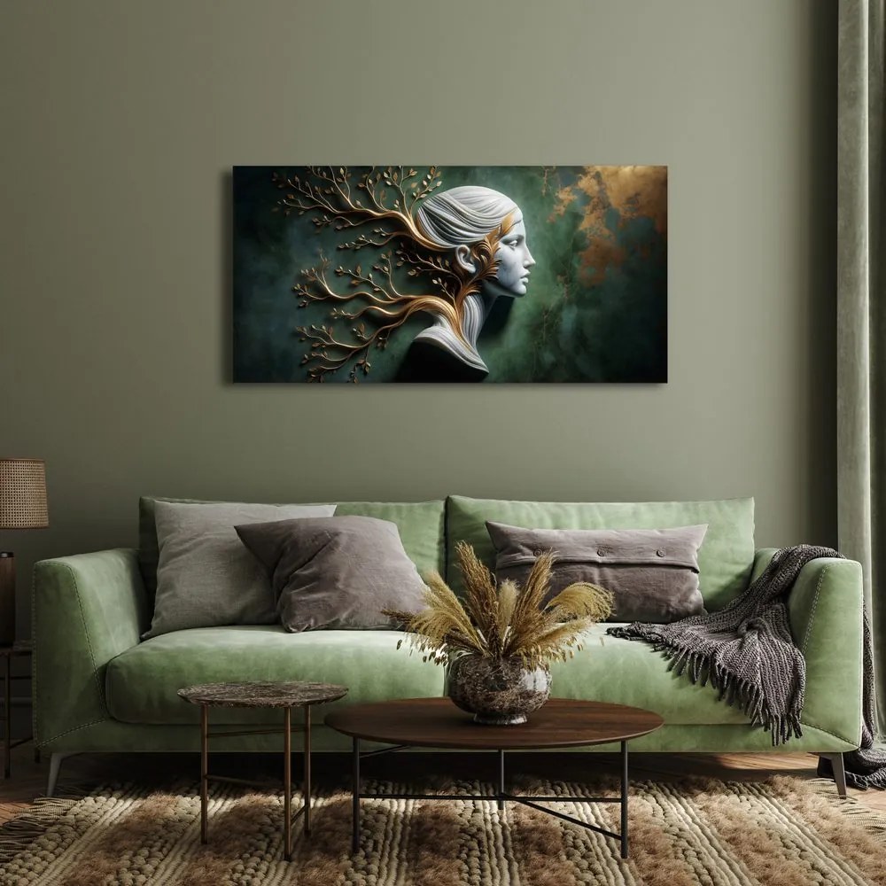 Quadro su tela – Armonia naturale in forma femminile