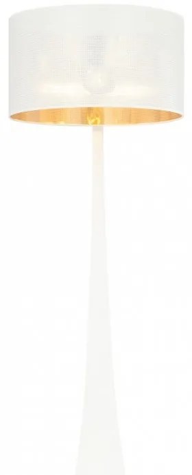 Lampada da Terra ESTRELLA LP1 in Acciaio E27 Colore del corpo Bianco