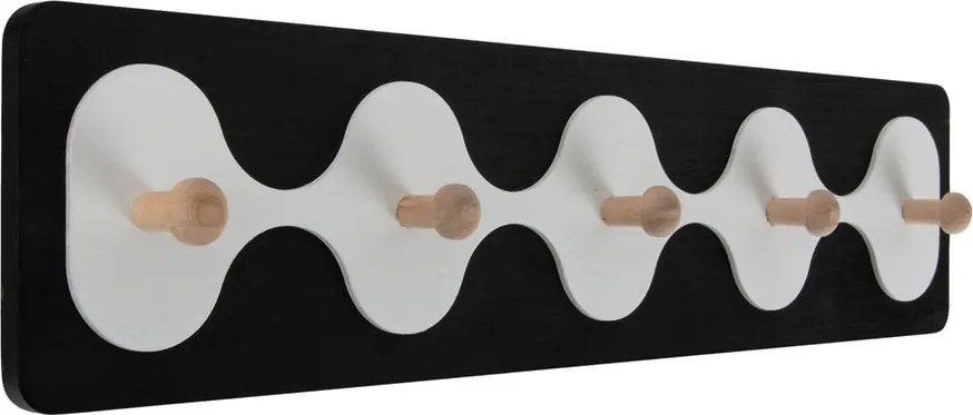 Attaccapanni da parete nero 48 cm Rizar – PT LIVING