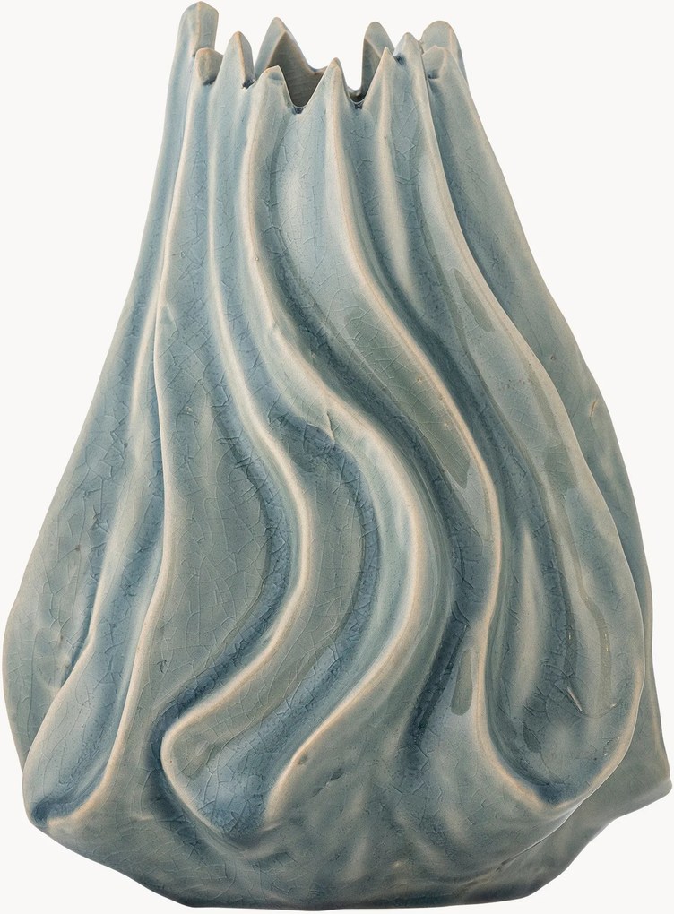 Vaso di design in gres Dilara, alt. 18 cm