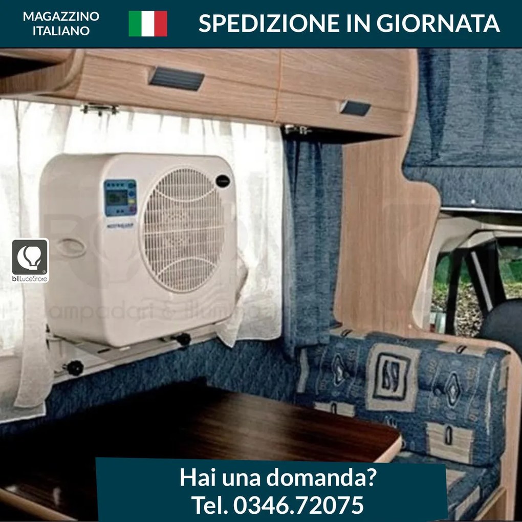 Mistralvan 3200 btu condizionatore portatile camper e barche