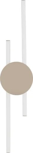 Eglo 902126 - Lampada da parete LED VENTICELLO LED/20W/230V + LED/0,91W beige