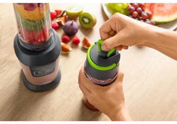 Sencor - Frullatore per smoothie con accessori 800W/230V ramato
