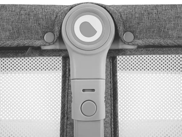 Lionelo - Lettino da viaggio MALIN Grigio Pietra