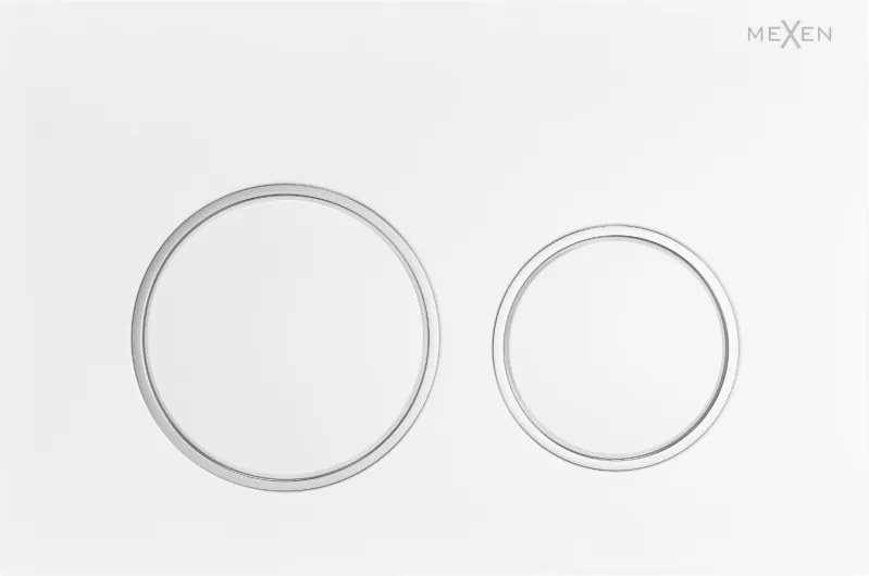 Mexen Fenix 07 XS pulsante di scarico, bianco opaco - 600720