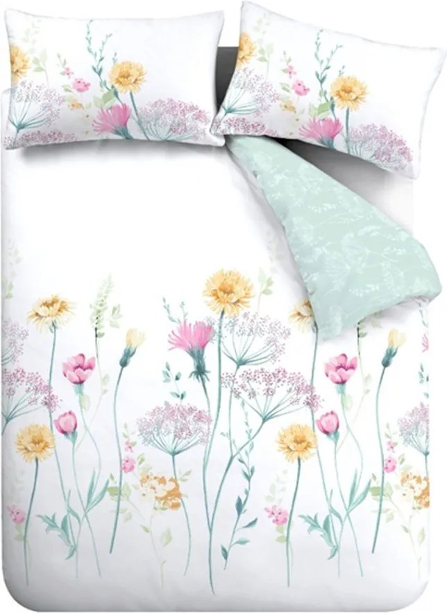 Set copripiumino e federa per letto singolo 135x200 cm Meadowsweet Floral – Catherine Lansfield