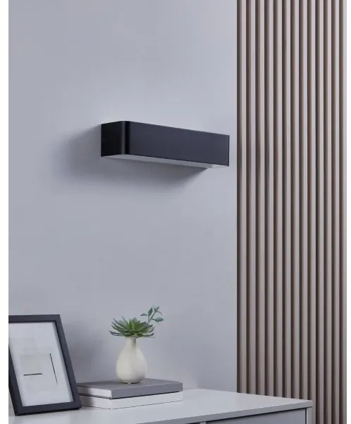 Eglo 901018 - Applique a LED SANIA LED/12W/230V 3000K nero