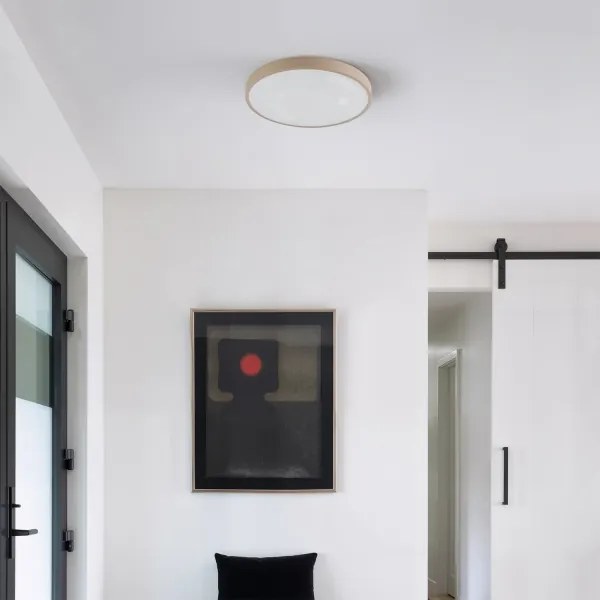 Brilagi - Apparecchio LED dimmerabile GLASS POOL DOUBLE LED/48W/230V 40 cm beige + telecomando