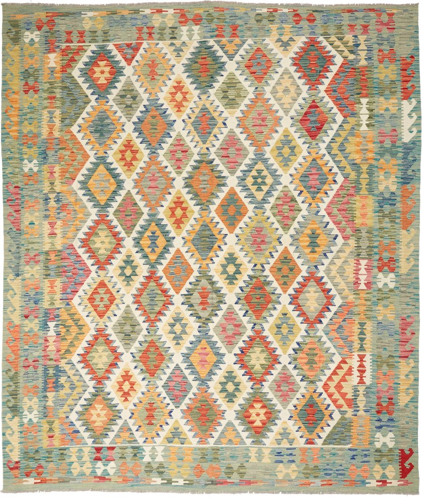Kilim Tappeto 260 x 300 (Pakistan) Tessuto A Mano