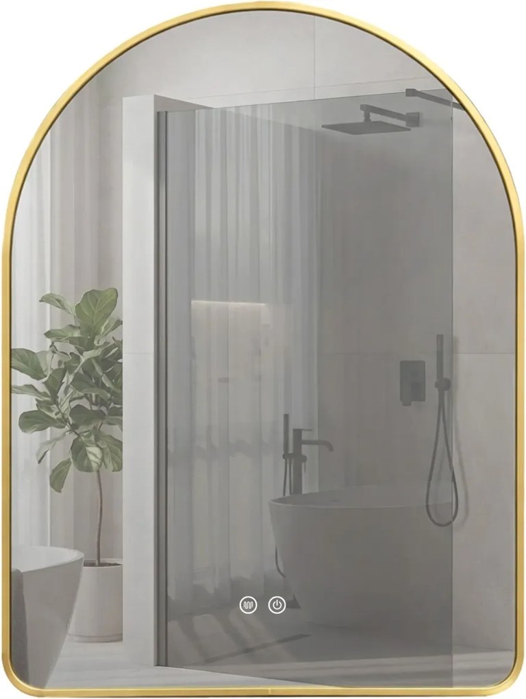 Specchio LED da parete TOP-1 – 90x60 cm
