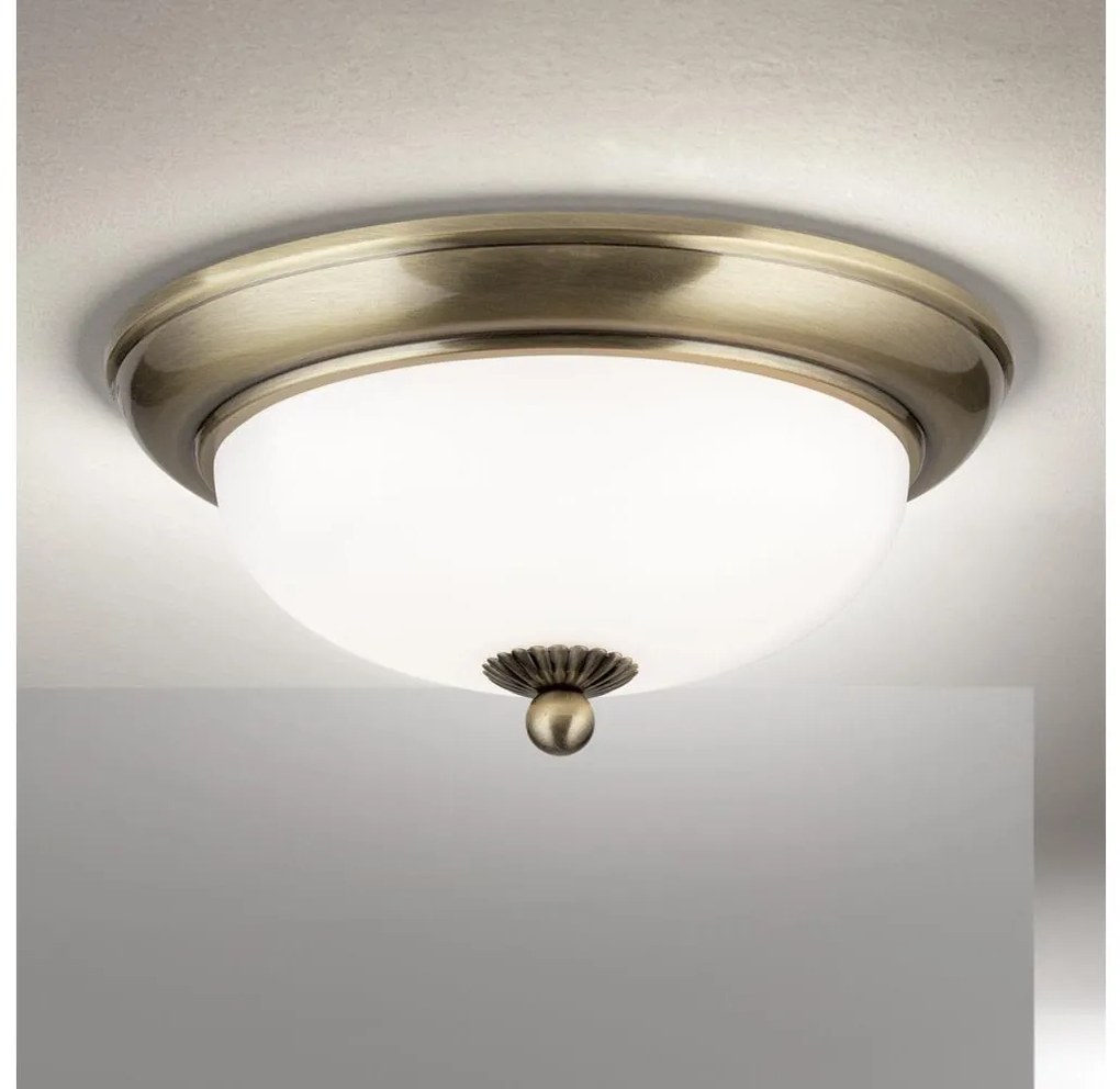 Orion - Plafoniera EMPIRA, 2xE14/40W/230V, Ø 26,5 cm, bronzo