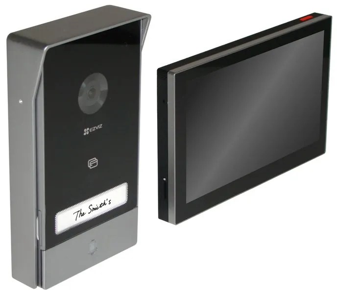 Videocitofono WiFi connesso EZVIZ HP7 2 fili LCD 7"  touchscreen, 20 suonerie