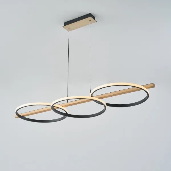 Zuma Line MD3913-3-3BWLT - Lampadario LED su cavo ALMERIA LED/35W/230V