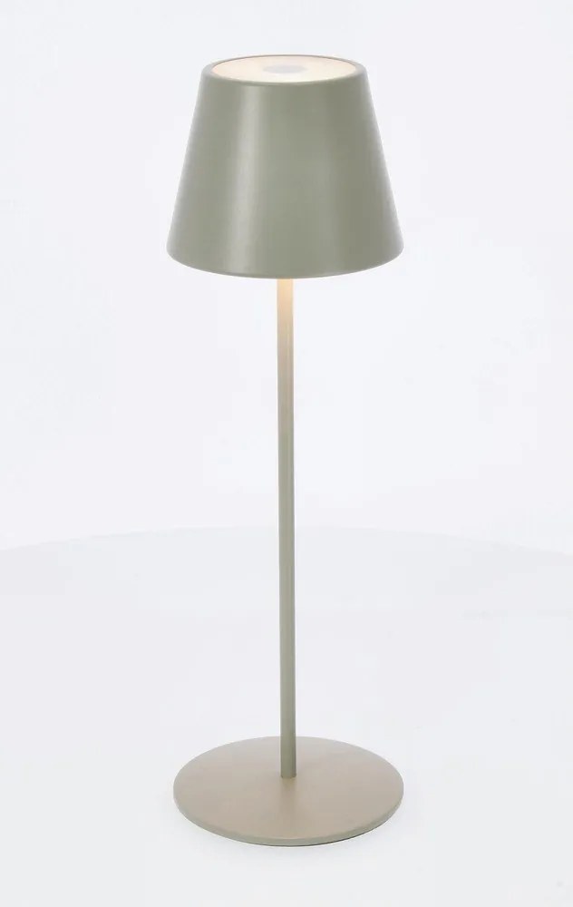 Illuminazione esterna LED con ricarica USB da tavolo ø 12 cm Etna – Bizzotto