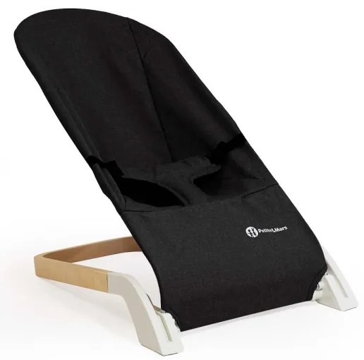 PETITE&MARS - Lettino per bambini CALMY nero