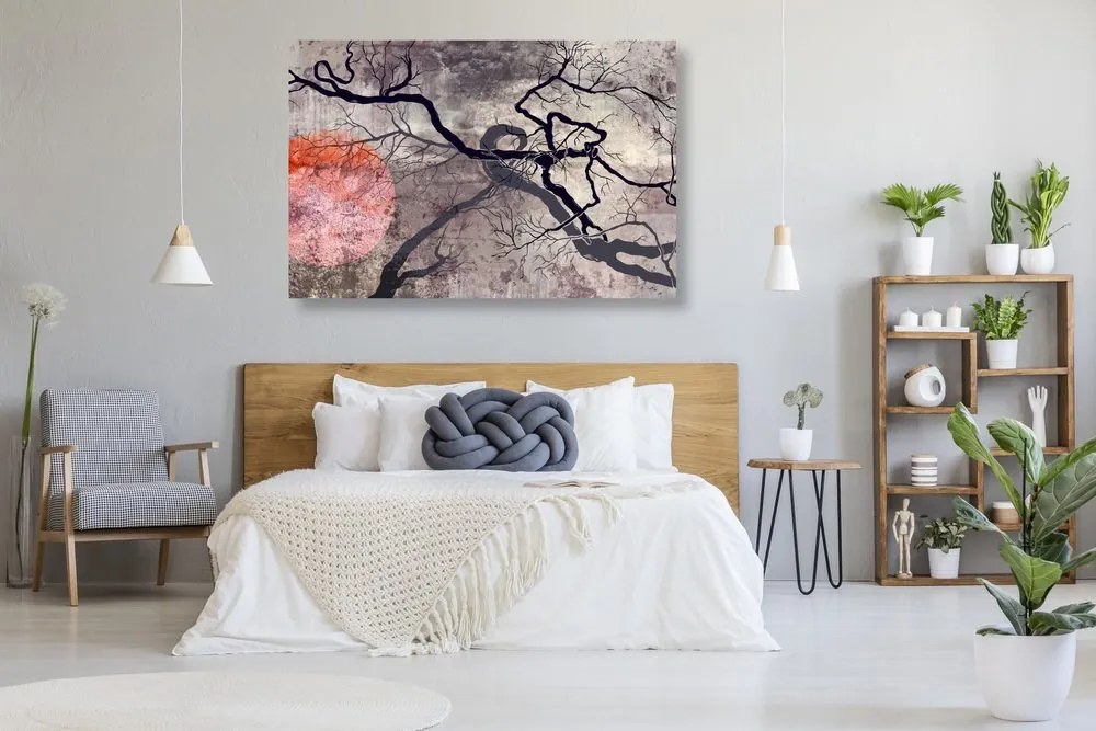 Quadro su tela – Alberi surrealisti