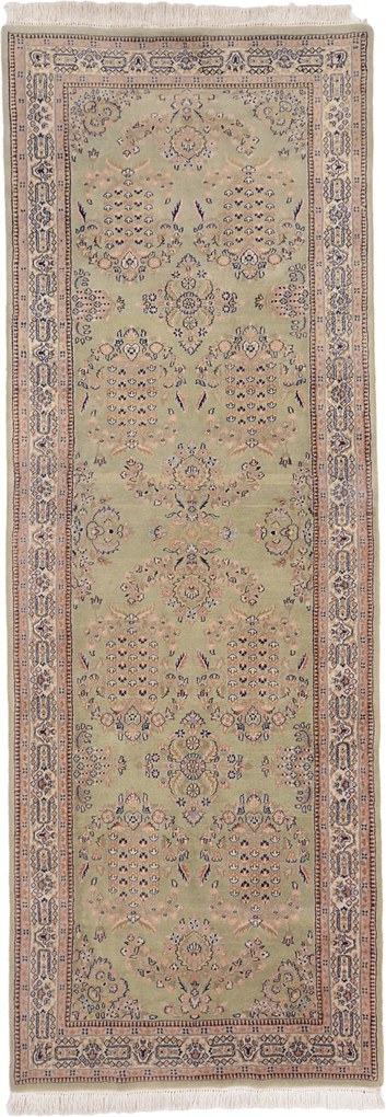Persian Tappeto 350 x 120 (Indian) Annodato A Mano