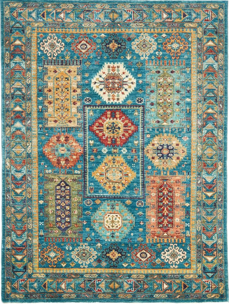 Samarkand Tappeto 150 x 200 (Pakistan) Annodato A Mano