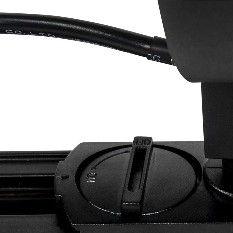 Faretto da binario monofase nero - Go