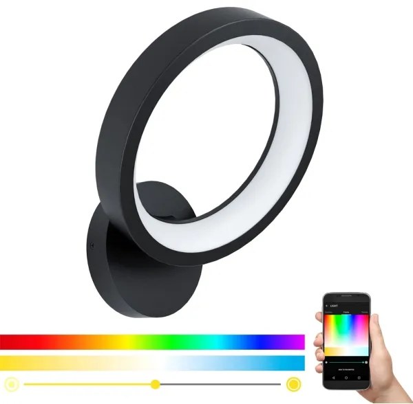 Eglo 99028 - Applique LED RGB dimmerabile MARGHERA-C LED/16W/230V