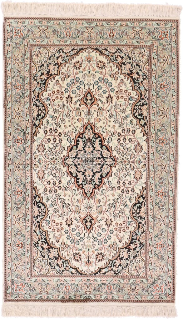 Cashmere Silk Tappeto orientale 100x160 (Indian) Annodato A Mano