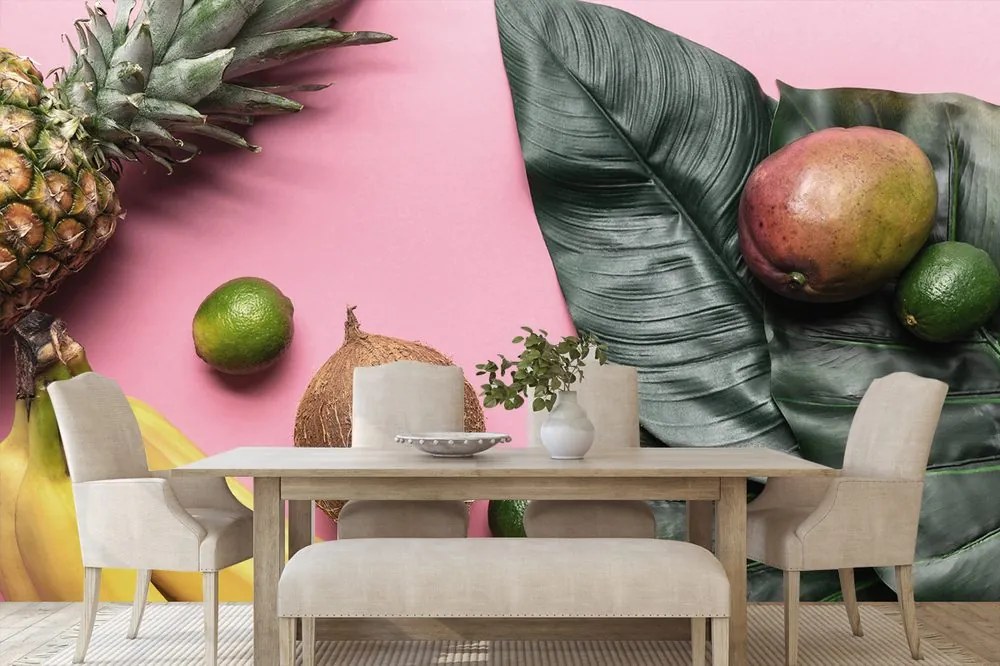 Carta da parati – Miscela di frutta tropicale