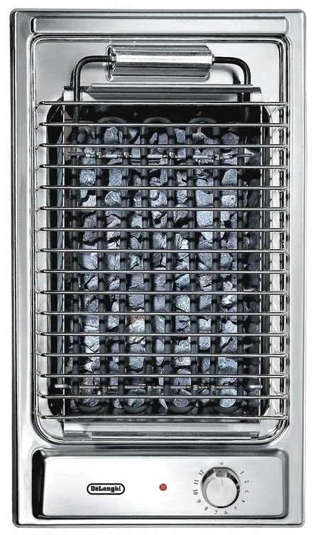 Piano cottura elettrico 1 zona L 28.8 cm BQI 13-2 DE'LONGHI argento