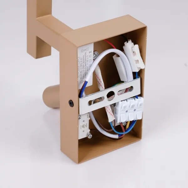 Brilagi - Applique a LED DEYA 1xE14/40W/230V + LED/3W lino/oro