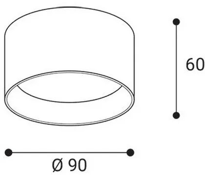 LED2 - Faretto LED ZETA ON LED/8W/230V 3000/3500/4000K Ø 9 cm bianco