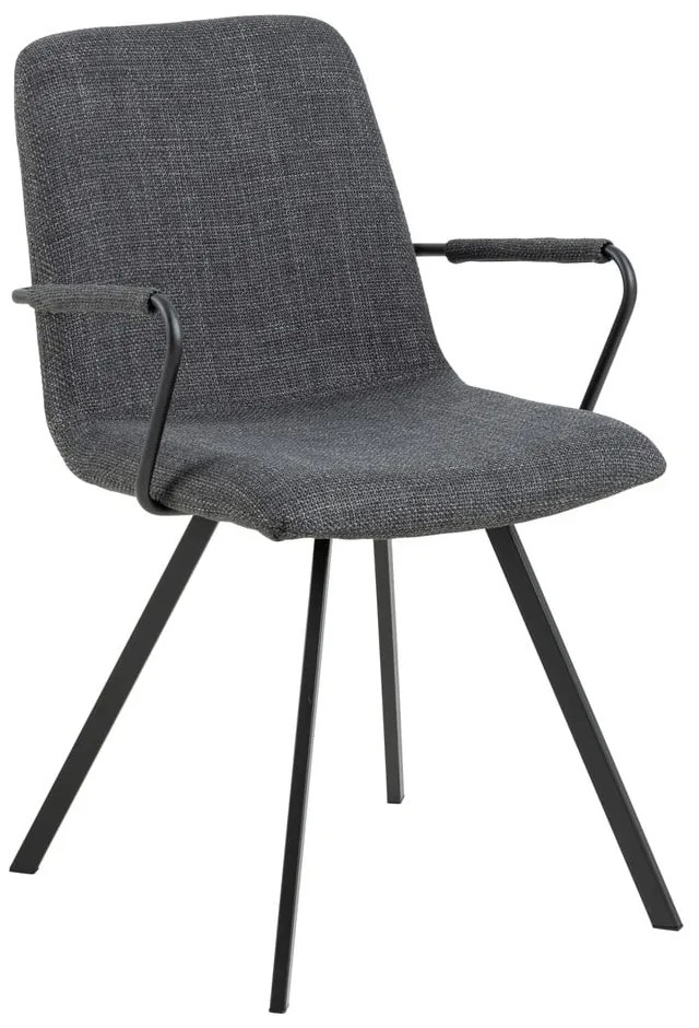 Sedie da pranzo grigio scuro in set di 2 Selina - Actona