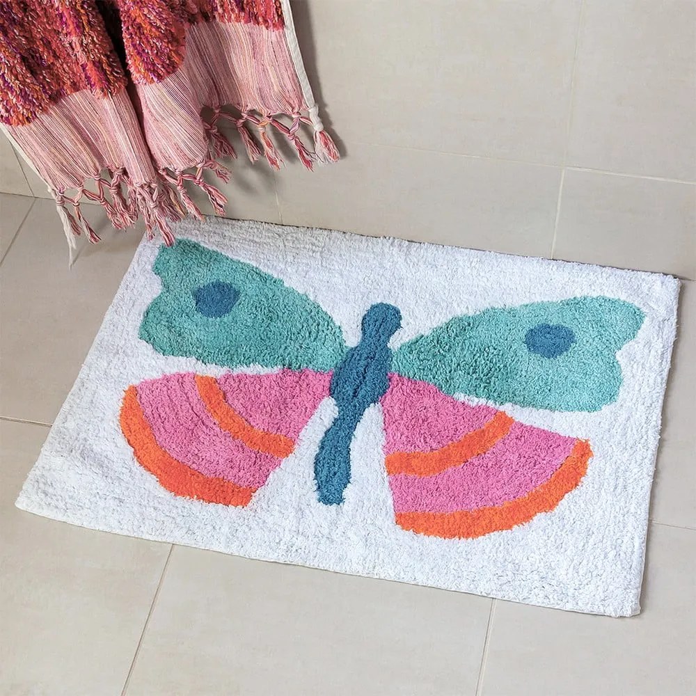 Tappetino per il bagno 50x80 cm Butterfly – Rex London
