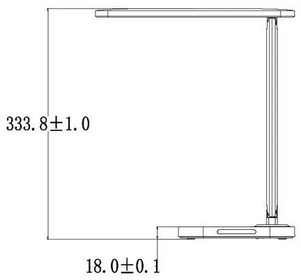 Lampada da tavolo touch LED dimmerabile con connettore USB KIARA LED/7W/230V bianco