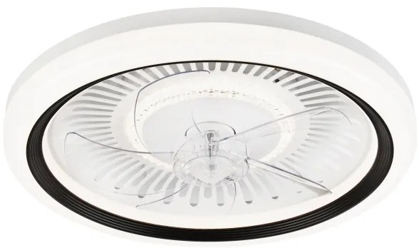 Plafoniera LED con ventilatore GEMMA LED/37W/230V bianco + +TC
