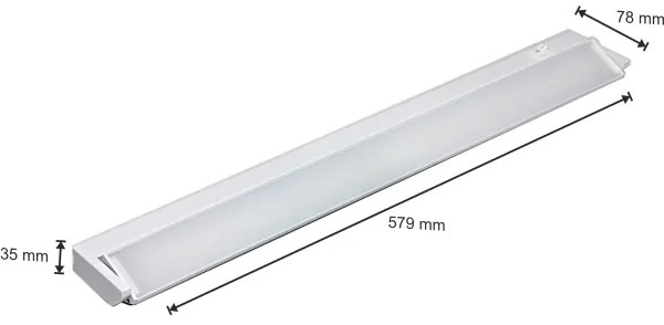 Lampada LED sottopensile LED/10W/230V bianco