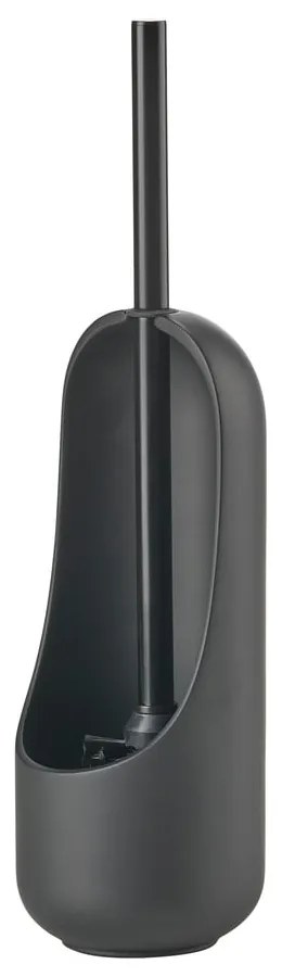 Scopino WC nero in cemento Sensu – Zone