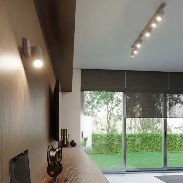 Sollux SL.0450 - Faretto da binario RING 2xGU10/10W/230V