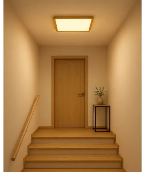 Plafoniera LED/32W/230V 3000/4000/6500K 40x40 cm beige