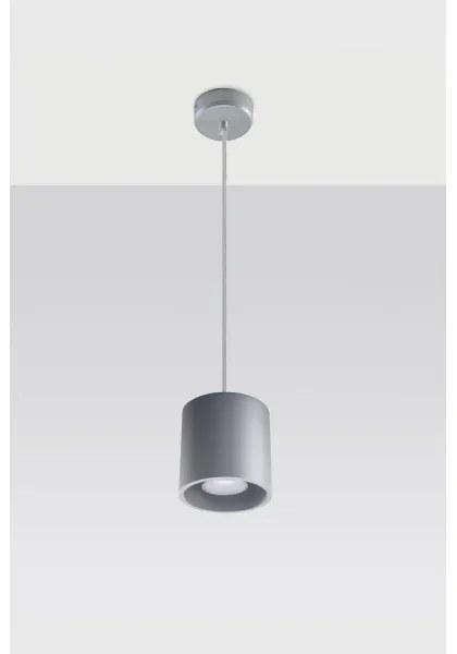 Lampadario a sospensione con filo ORBIS 1 1xGU10/40W/230V grigio