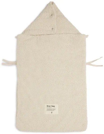 Jollein - Sacco per seggiolino auto BOUCLE 42x82 cm Boucle Naturel