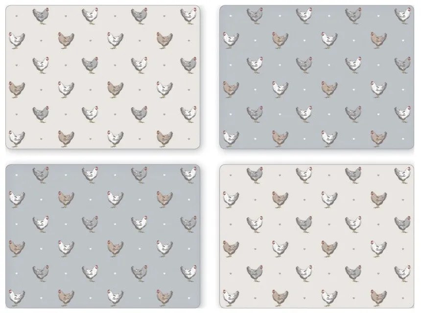 Tovagliette in sughero 4 pezzi 29x21 cm Farmers Kitchen - Cooksmart ®