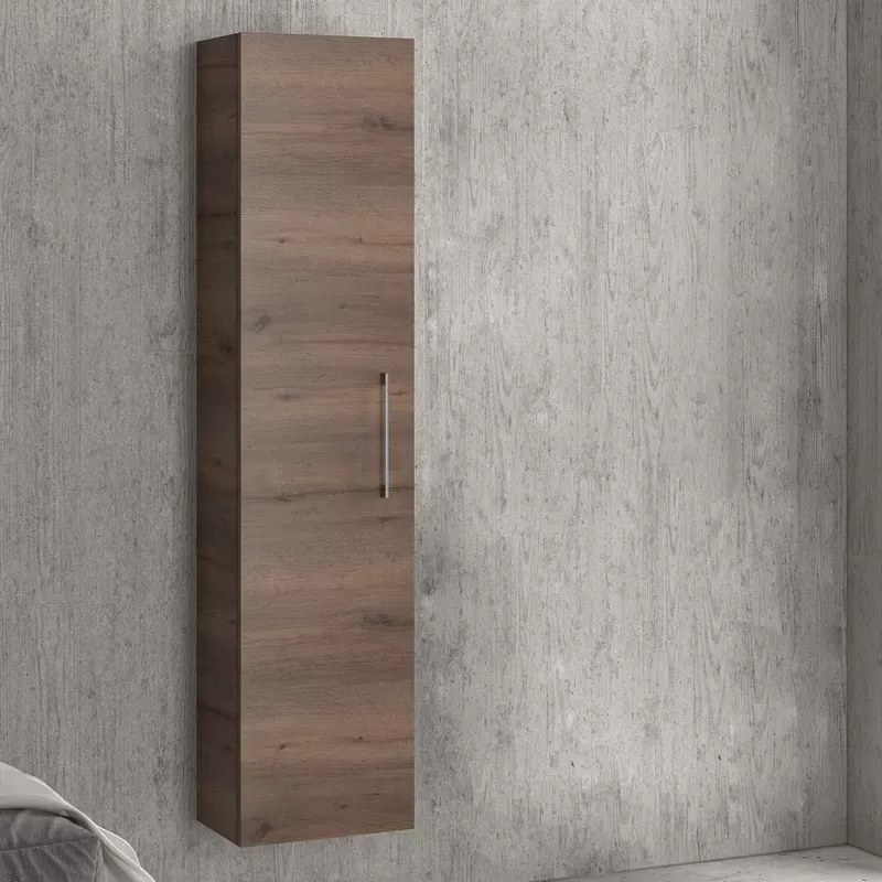 Colonna bagno sospesa con un'anta altezza 160cm NEL - KAMALU