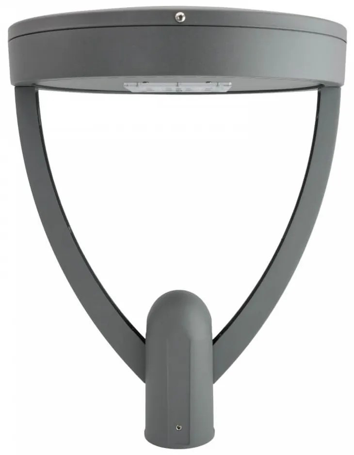 Lampione Stradale 65W, Dual Gray,1-10V, Programmabile,driver Philips Colore  Bianco Caldo 2.700K