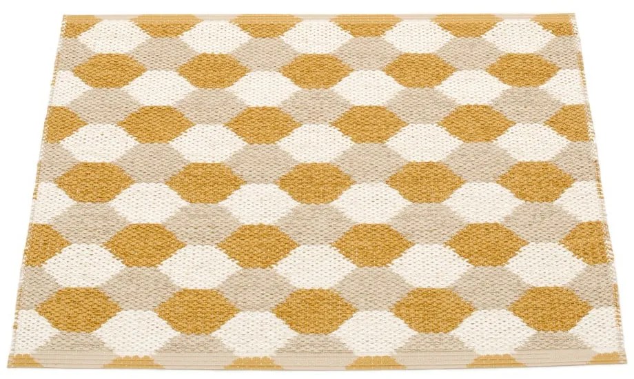 Tappeto da interno/esterno giallo ocra 60x70 cm Dana Ochre – Pappelina