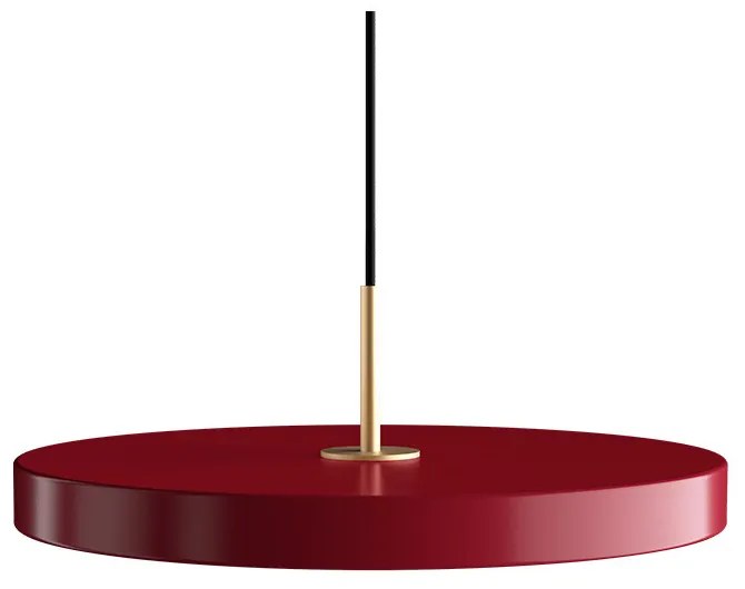 UMAGE - Asteria Plus Lampada a Sospensione Medium Ruby Rosso/Ottone