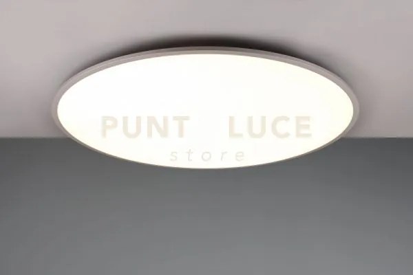 Yuma plafoniera led 53w 6700lm, 3000 - 6500kcbordo alluminio con te...