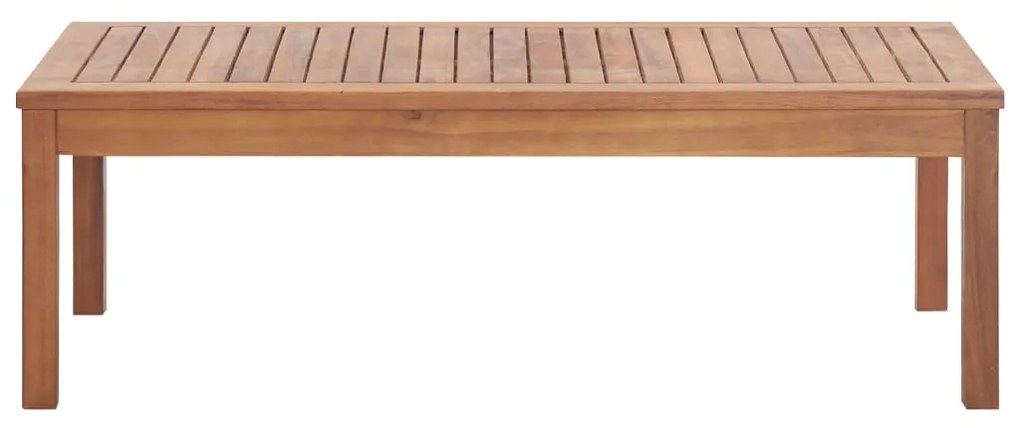 Set salotto da giardino 4pz con cuscini legno massello acacia