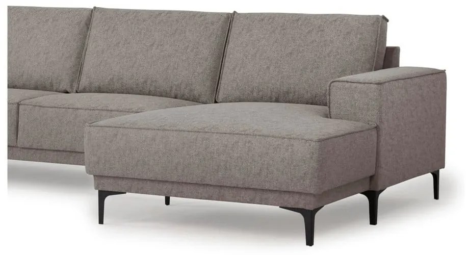 Divano angolare grigio-marrone (angolo destro) Copenhagen - Scandic