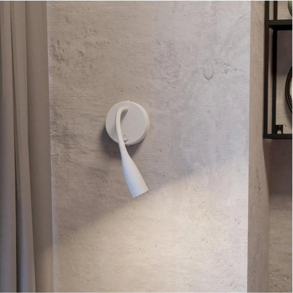 Eglo 901819 - Lampada da parete flessibile a LED OLIVANDINO LED/3,8W/230V bianca