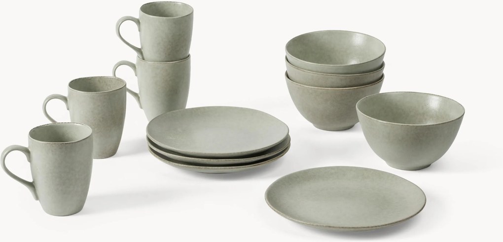 Set da colazione Nordic, set da 12